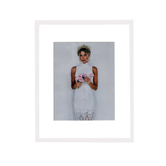 11x14 Diamond Dusted Photo - Matted Frame - LE EL New York
