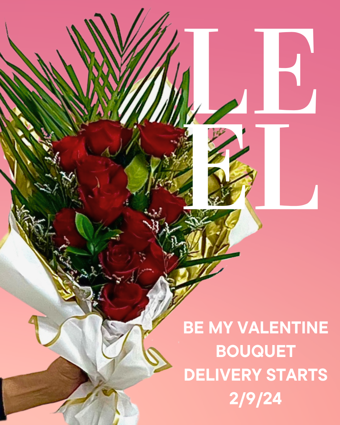 Be My Valentine Bouquet - LE EL New York