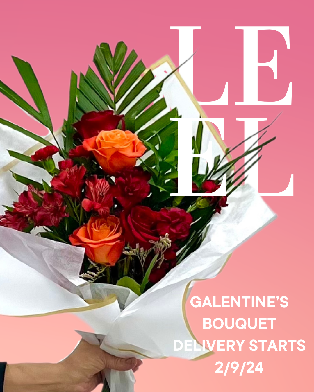 Valentine "Galentine's" Day Bouquet - LE EL New York