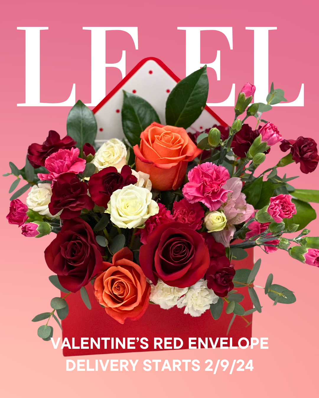 Valentine's Day Red Envelope - LE EL New York