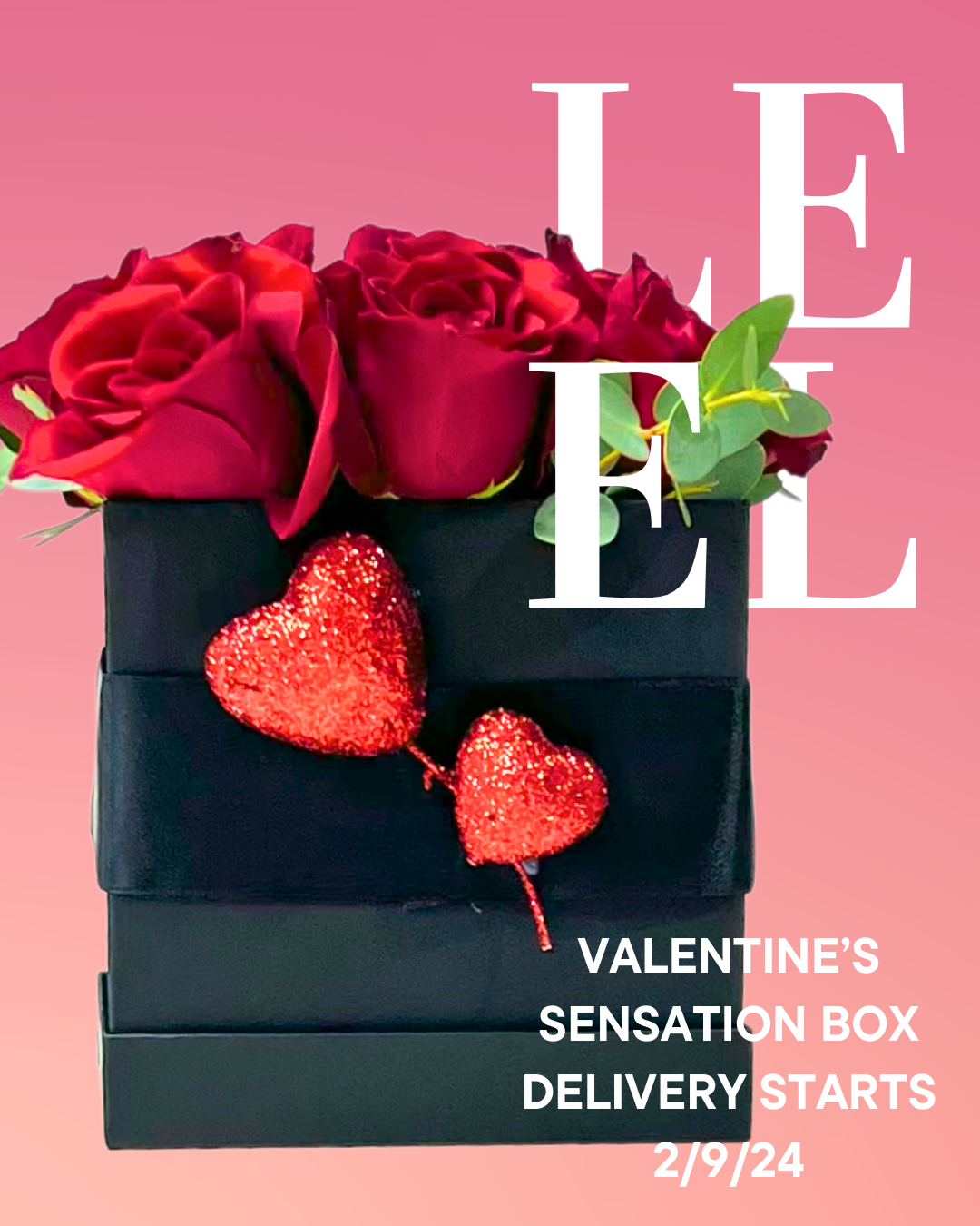 Valentine's Sensation Box - Red - LE EL New York