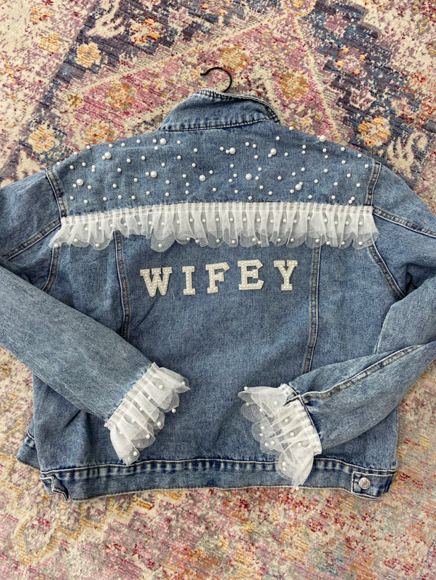 Wifey sales denim jacket