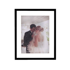 11x14 Diamond Dusted Photo - Matted Frame - LE EL New York